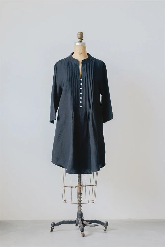 black-linen-tunic-womens-museum-outlets.jpg