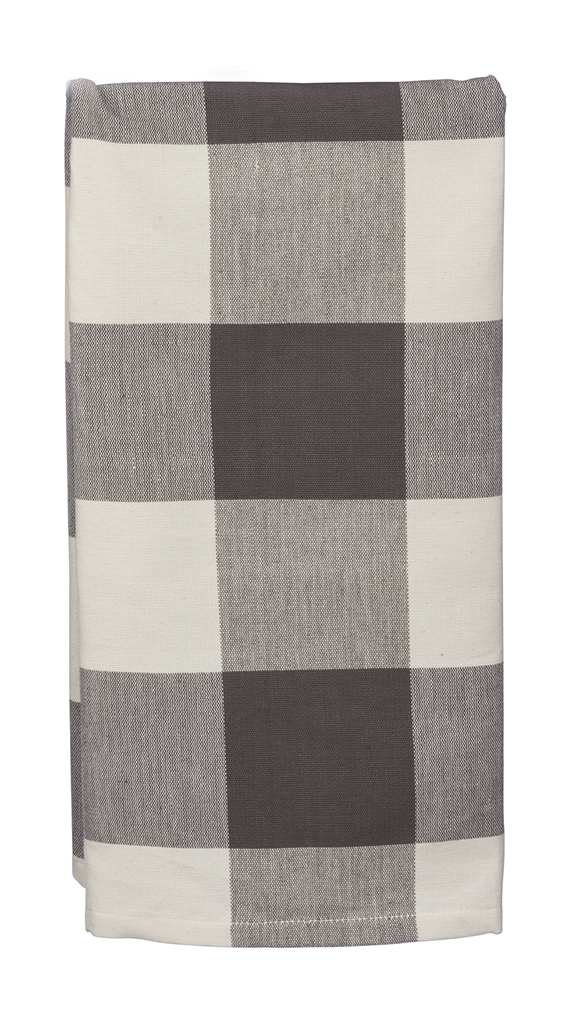 buffalo gray plaid kitchen towel — MUSEUM OUTLETS