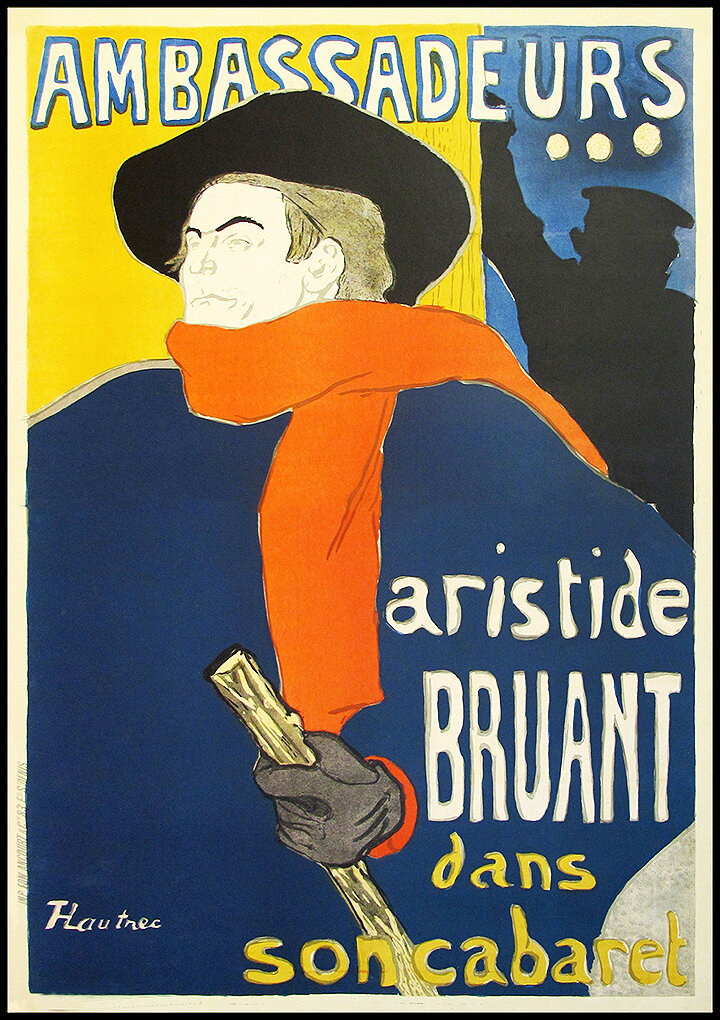 Old French advertising Poster reproduction Ambassadeurs 