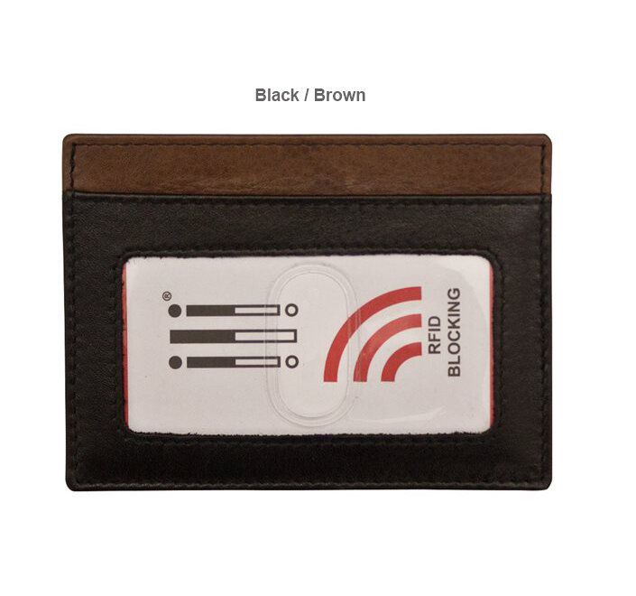 Leather Business Card Holder in Great Colors — MUSEUM OUTLETS