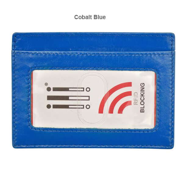 Cobalt Blue Cardholder