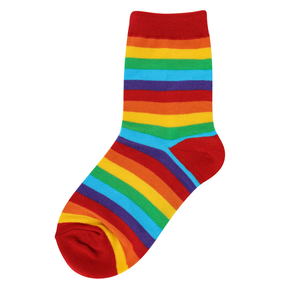 nothing stream playground rainbow socks for kiddos — MUSEUM OUTLETS