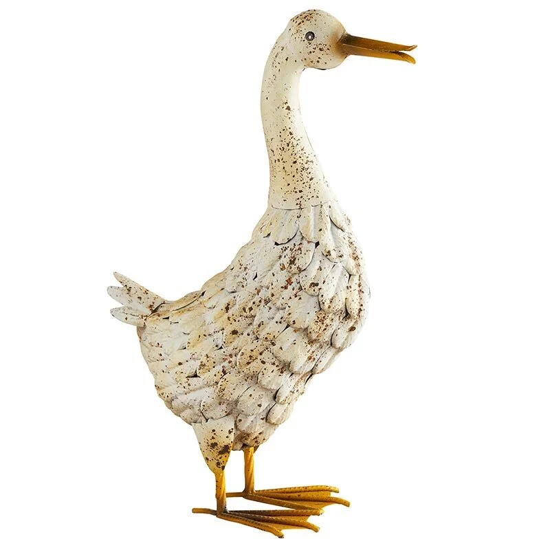 reclaimed metal duck