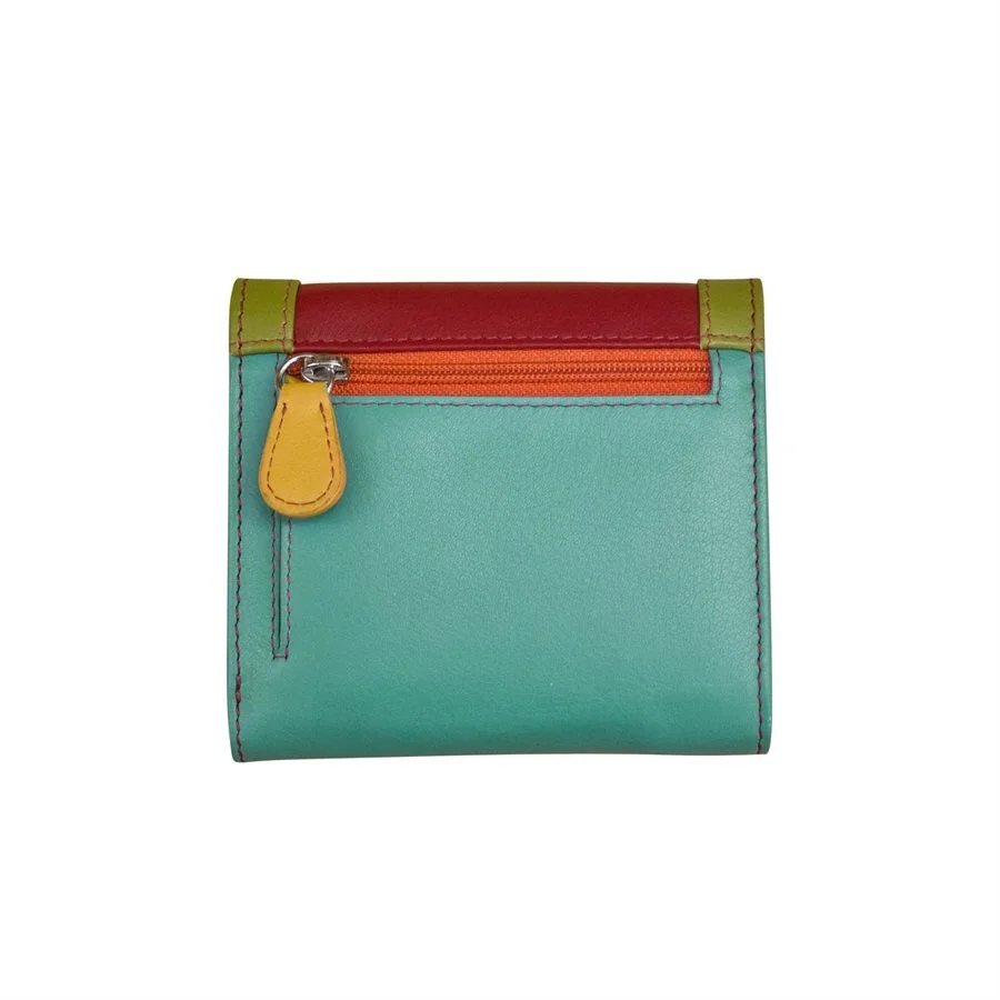 multicolor red-green-trifold leather wallets-citrus-ili-museum-outlets.jpeg