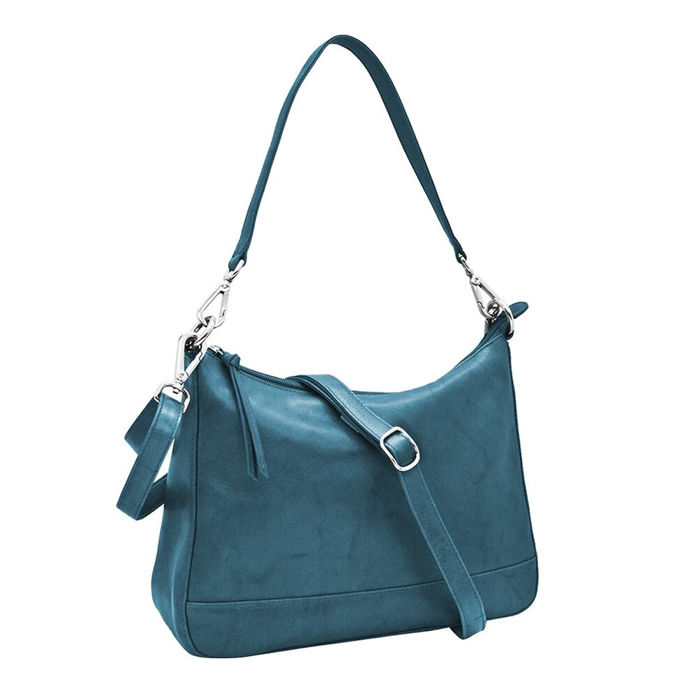 Leather small bag Hermès Blue in Leather - 18045897