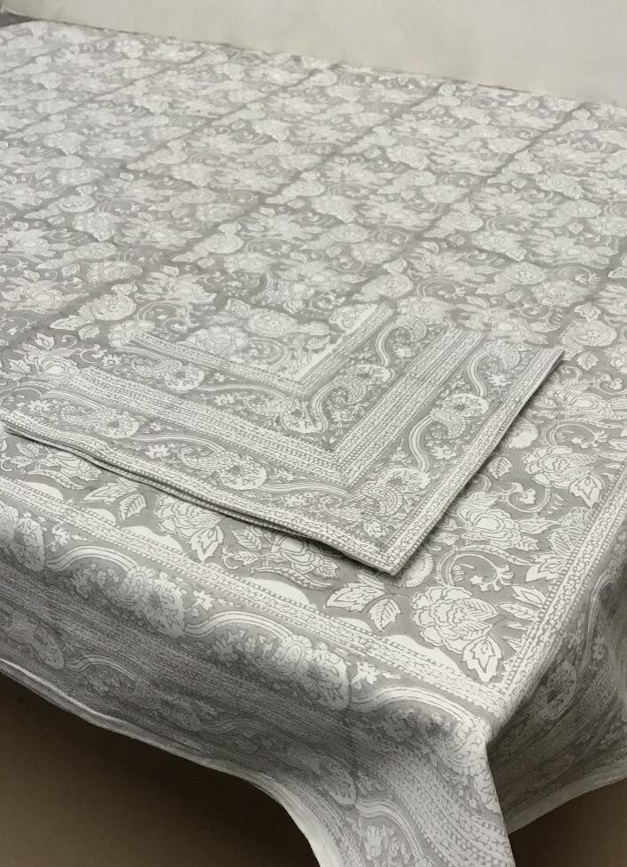 gray-brocade-hand-block-print-cotton-tablecloth-napkins-museum-outlets.jpeg