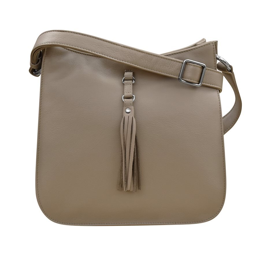 Taupe Leather Tote Bag – Mint Velvet