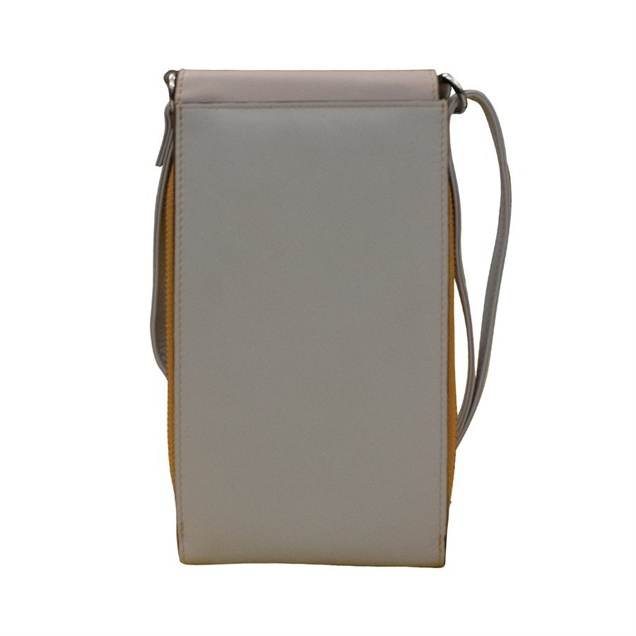 pastel leather smartphone accordion crossbody wallet — MUSEUM OUTLETS