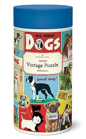 Vintage Dogs Puzzle by Cavallini — MUSEUM OUTLETS