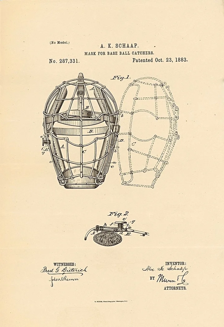 1883-Catchers-Mask-patent-drawing-vintage-baseball-poster-museum-outlets.jpg