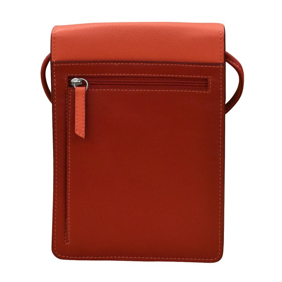 Large Autumnal Multicolor Leather Organizer — MUSEUM OUTLETS