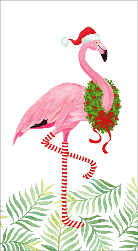 flamingo decorative holiday napkins — MUSEUM OUTLETS