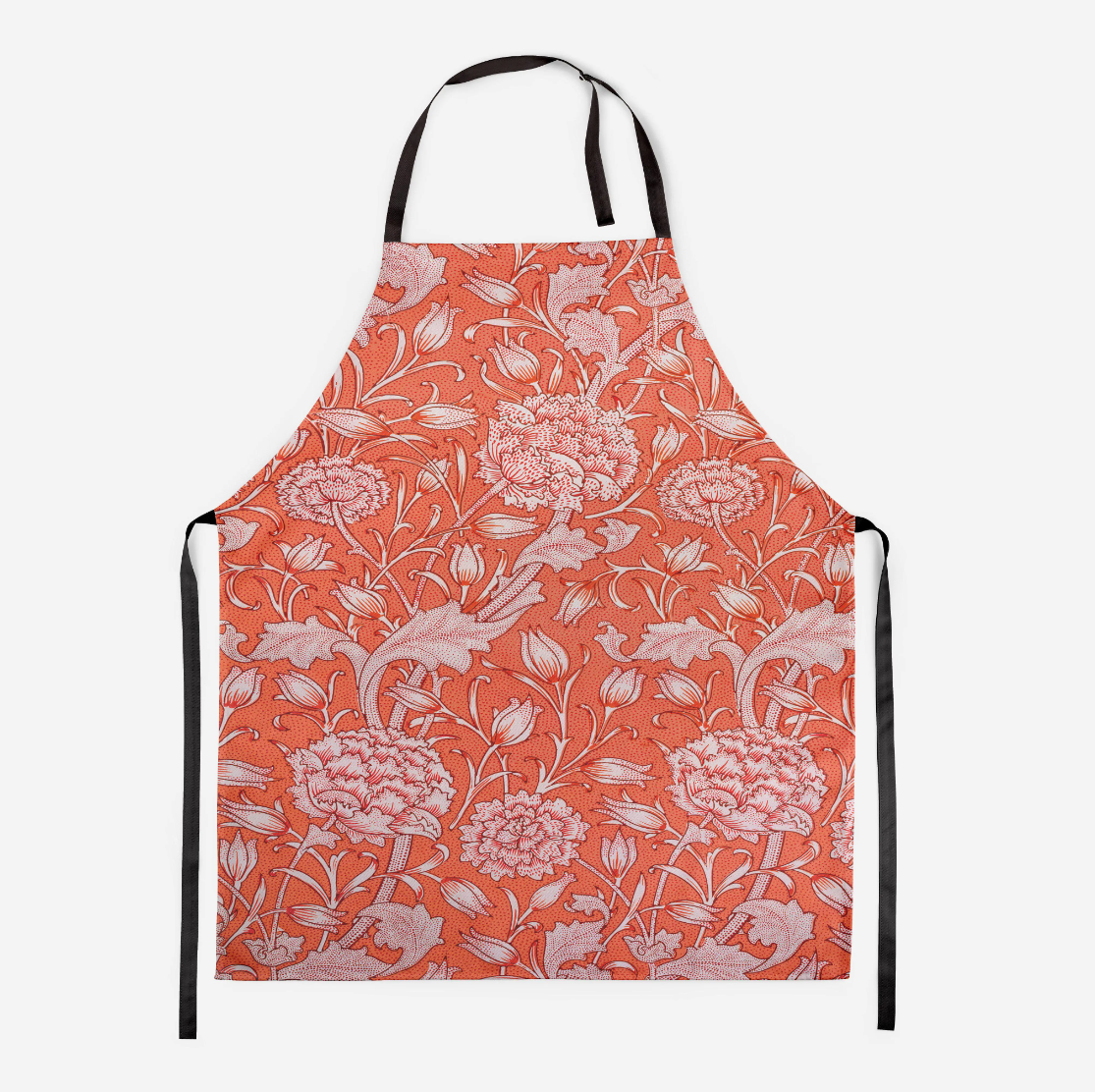 william morris apron wild tulip