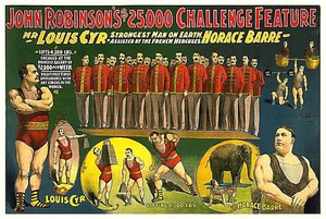 Rainbow Equilibrist Vintage Circus Poster — MUSEUM OUTLETS
