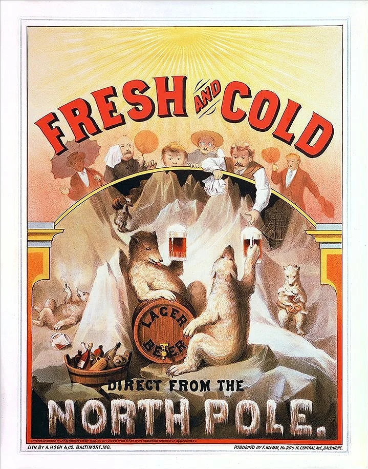 F-Klemm-fresh-cold-beer-polar-bears-vintage-advertising-poster-museum-outlets.jpg