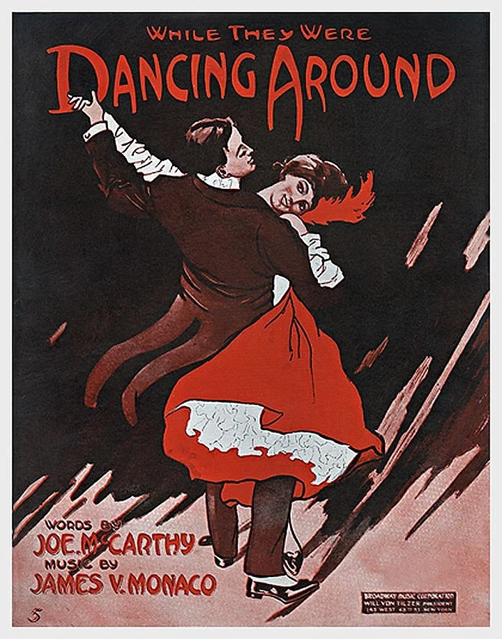 Dancing-Around-couple-vintage-sheet-music-posters-museum-outlets.jpg
