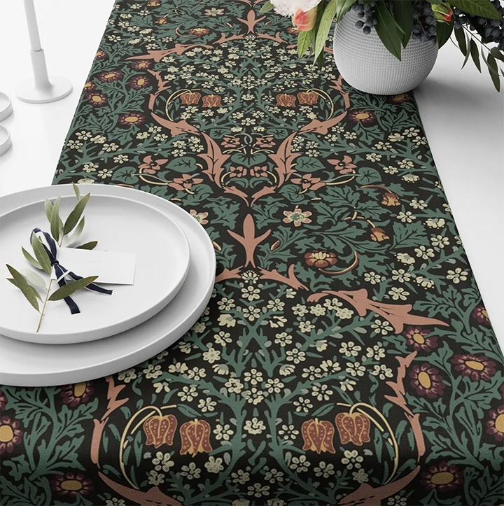 william-morris-blackthorn-table-runner-UK-museum-outlets.png