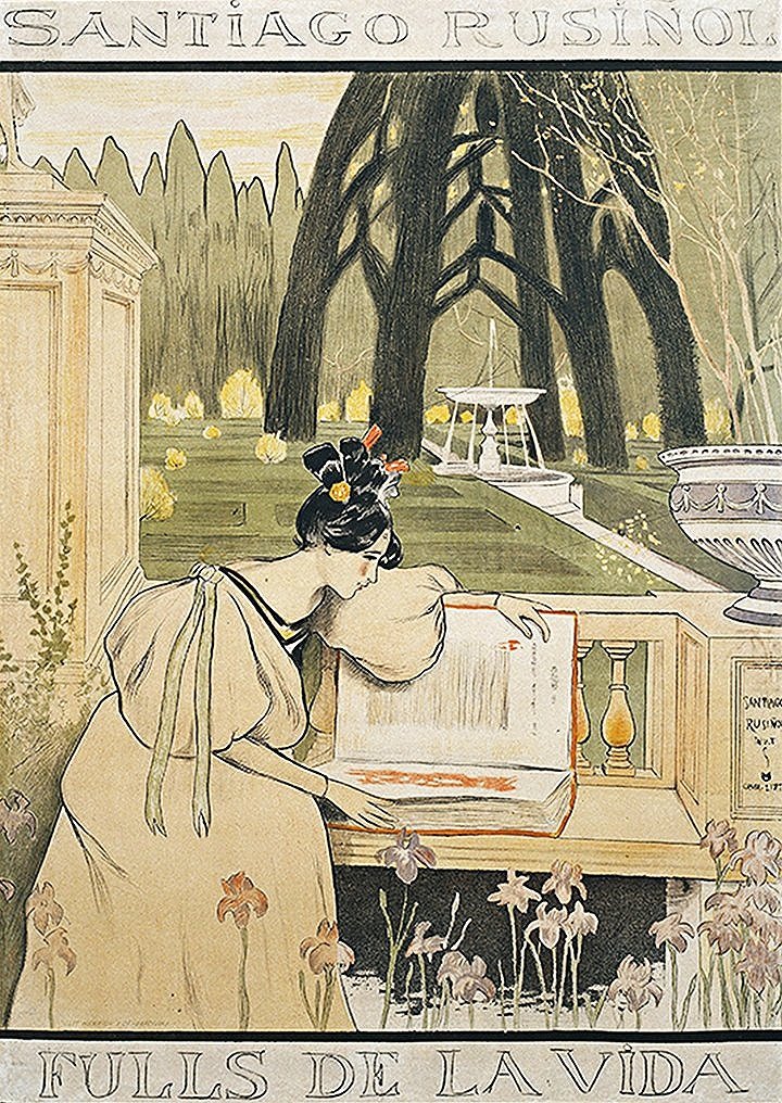 Santiago-Rusin%CC%83ol-Fulls-de-la-vida-vintage-magazine-cover-poster-museum-outlets.jpg