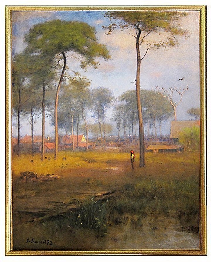 George Inness Early Morning Fine Art Print