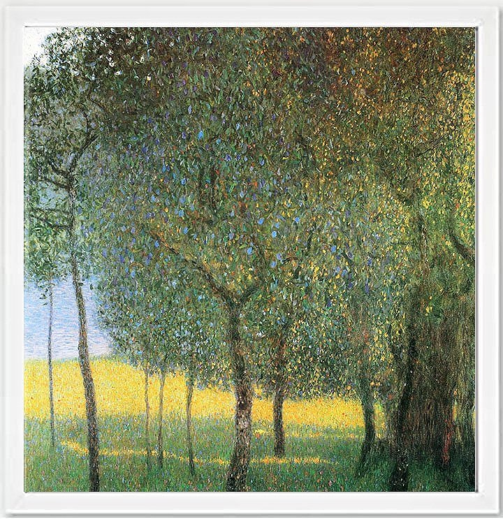 Klimt Fruit Trees  Fine Art Print