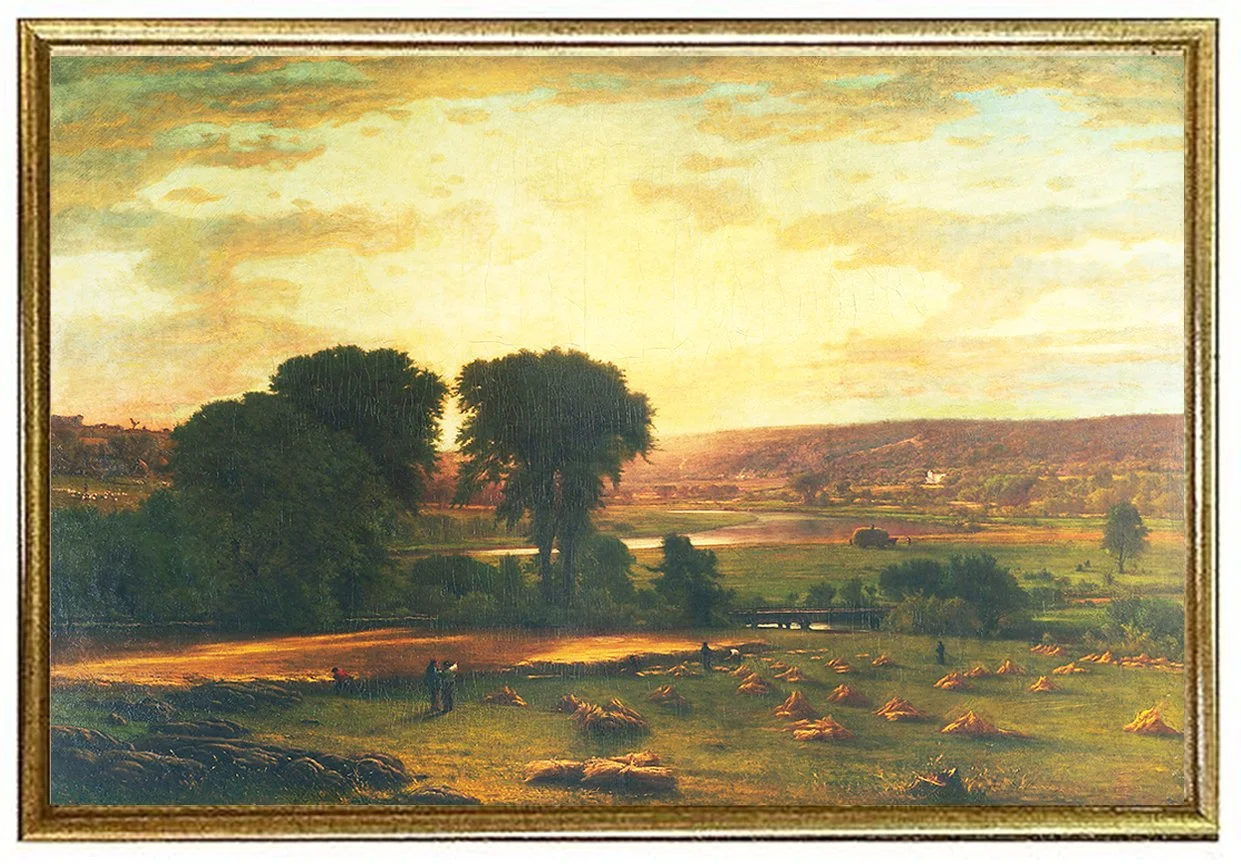 George Inness Peace and Plenty Fine Art Print