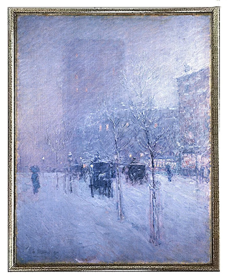 Childe Hassam Late Winter Afternoon, New York Fine Art Print