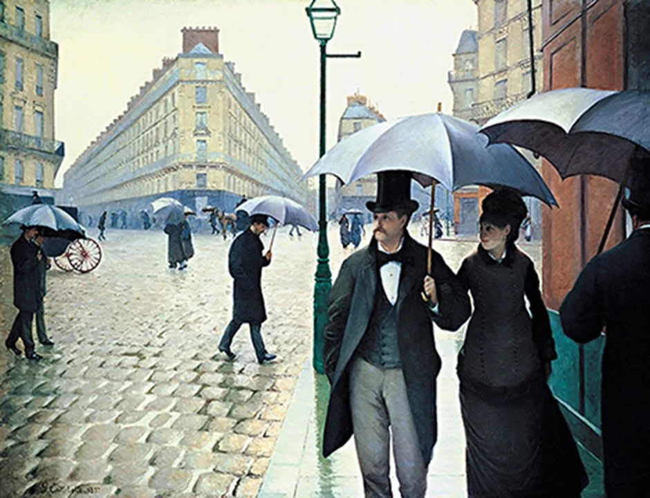 Caillebotte Paris Street Rainy Day Fine Art Print