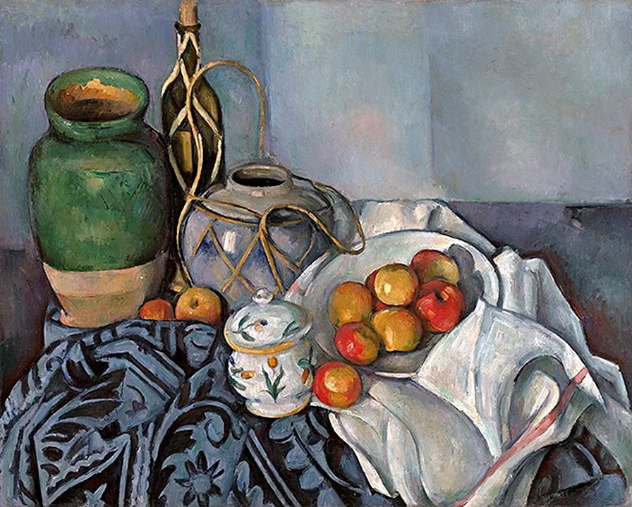 Paul Cezanne、BETHSABEE、画集画、新品額装付 Cezanne Still Life with Apples Fine Art Print — MUSEUM OUTLETS