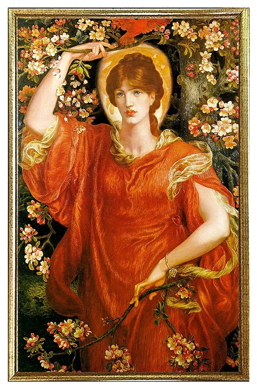 Rosetti A Vision of Fiammetta Fine Art Print