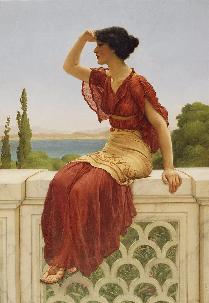 The Signal Fine Art Print by John Godward