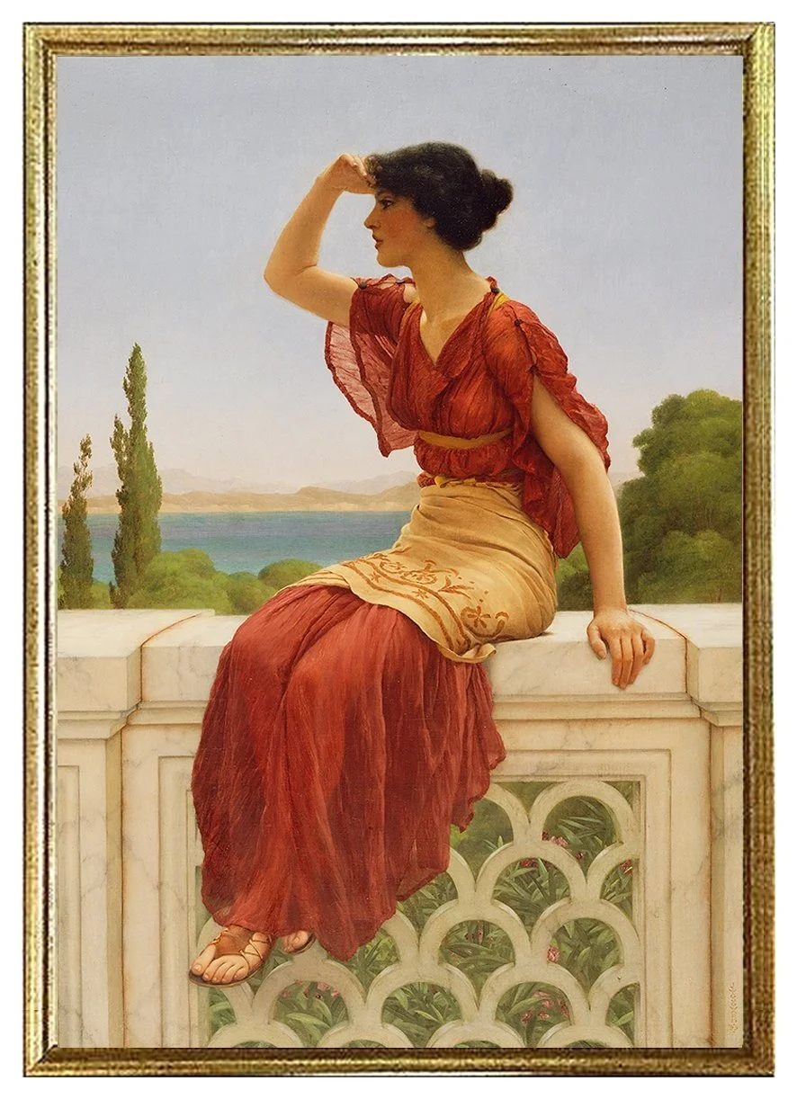 The Signal Fine Art Print by John Godward