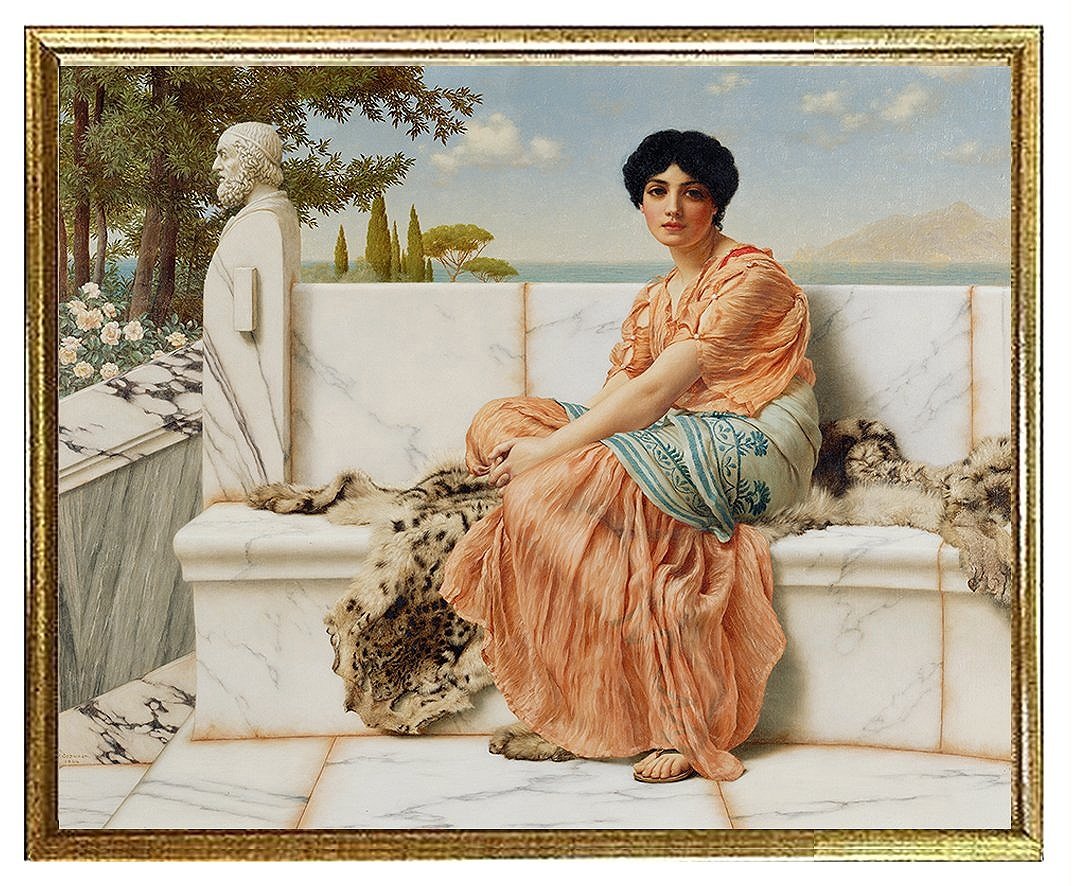 Reverie Fine Art Print by John William Godward