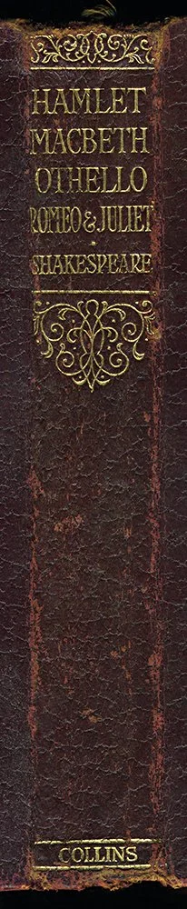 Shakespeare Hamlet Macbeth Othello Romeo & Juliet Enlarged Book