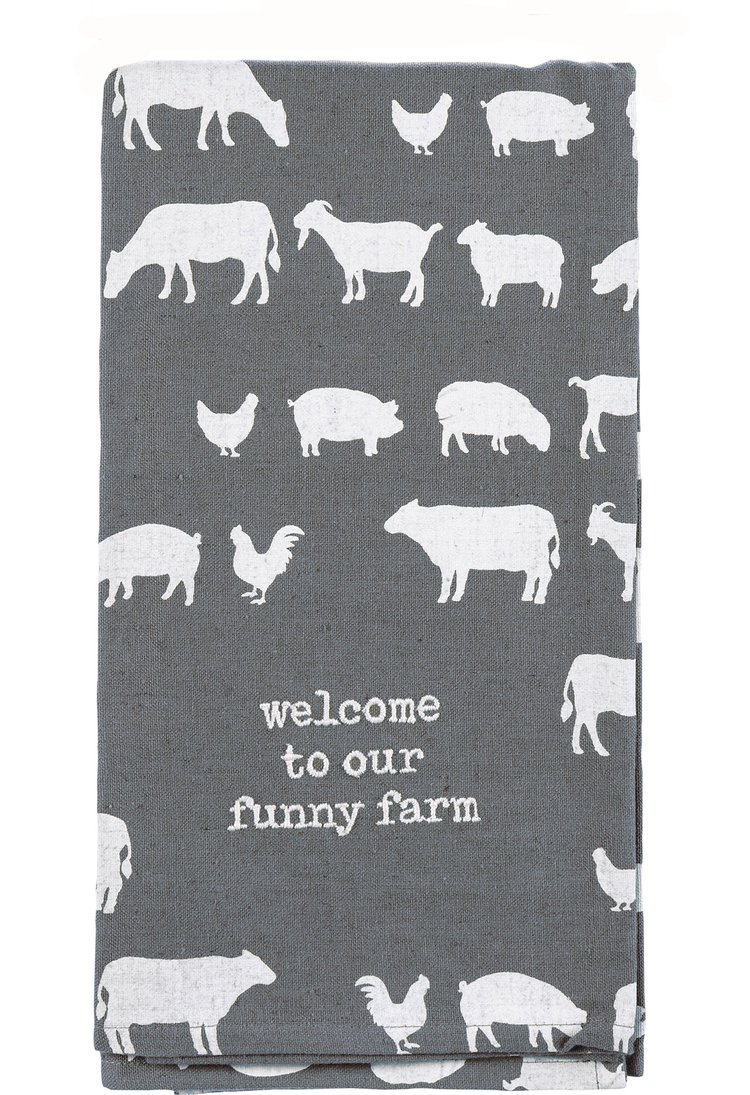 Welcome to the Farm Kitchen Towel
