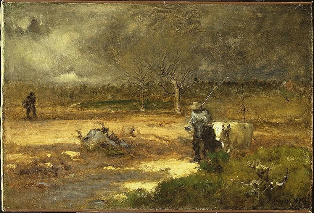 George Inness Homeward Fine Art Print