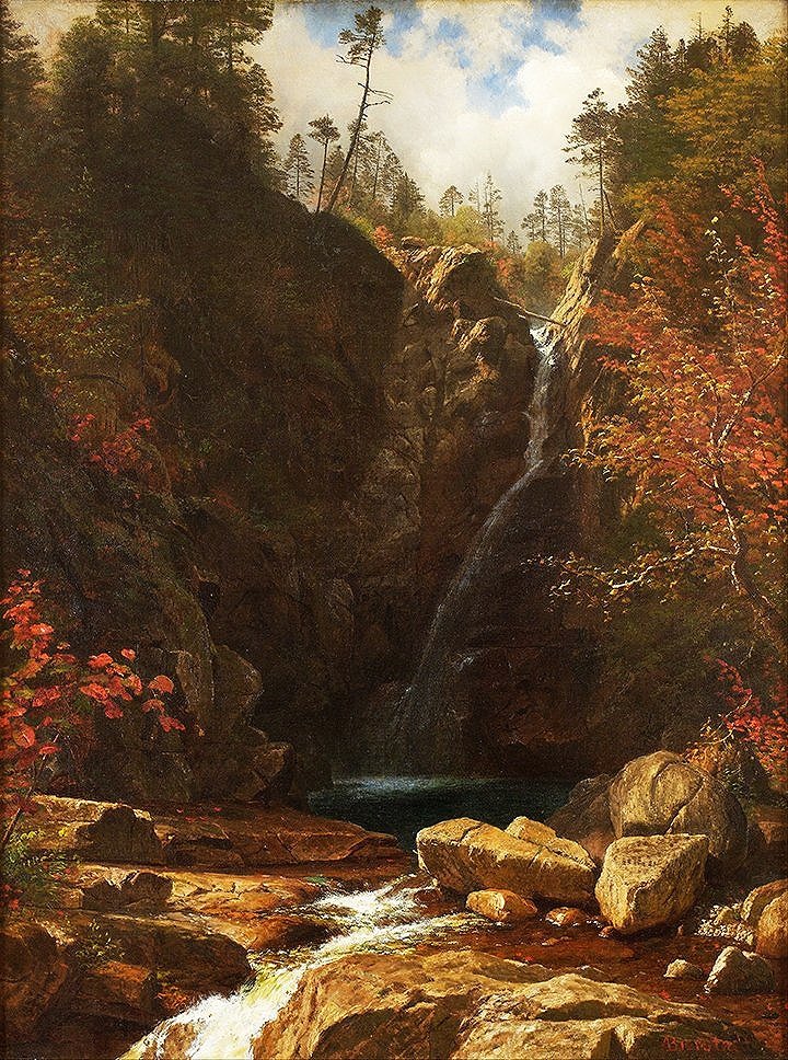 Bierstadt Glen Ellis Falls Fine Art Print