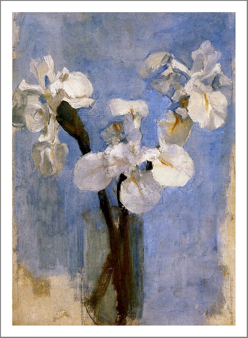 Piet Mondrian Flowers Sun Fine Art Print
