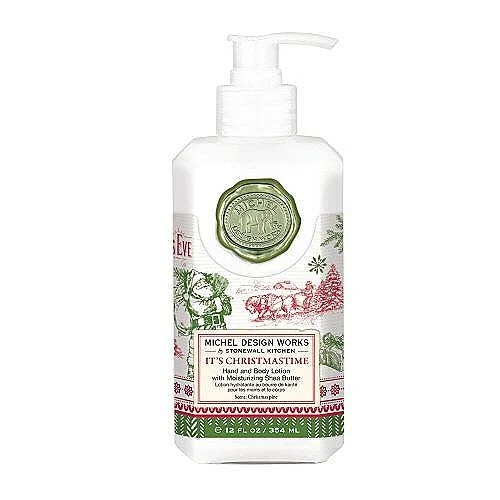 michel design works it's christmastime lotion