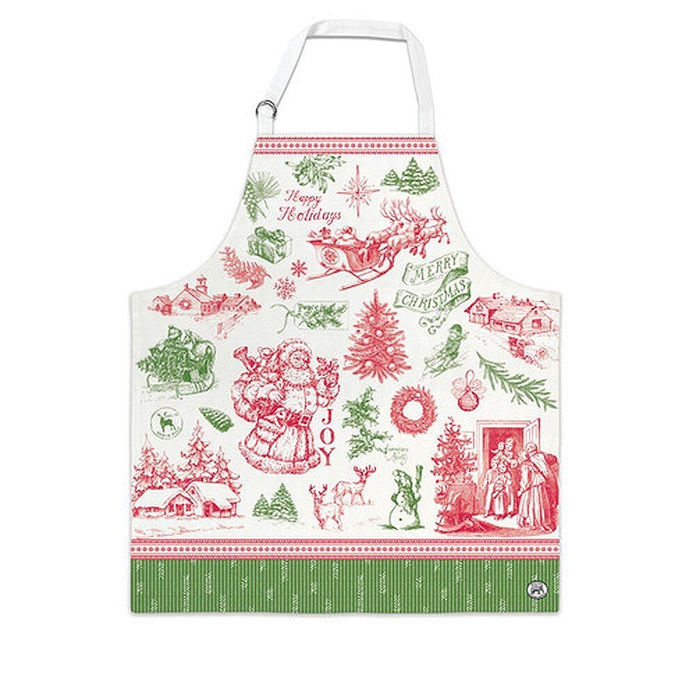 michel design works it's christmastime apron