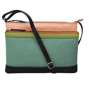 バッグ [archives] Leafpatch leather shoulderbag Vintage Leather Patchwork Purse – Closed Caption