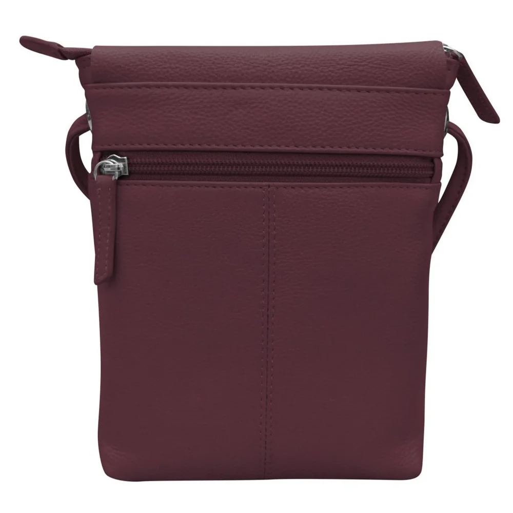 Eggplant color Women\'s cross body Bag Athena Crossbody Eggplant – SF Siren main image 4