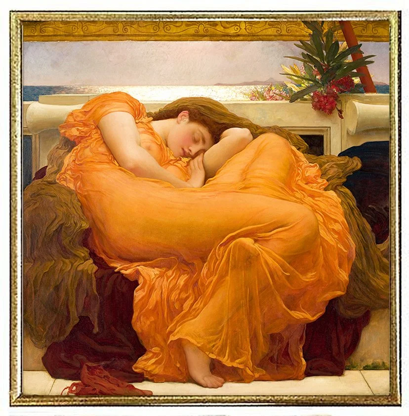 Flaming June Fine Art Print