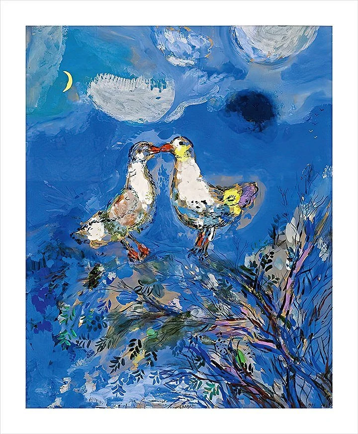 chagall two pigeons museum outlets