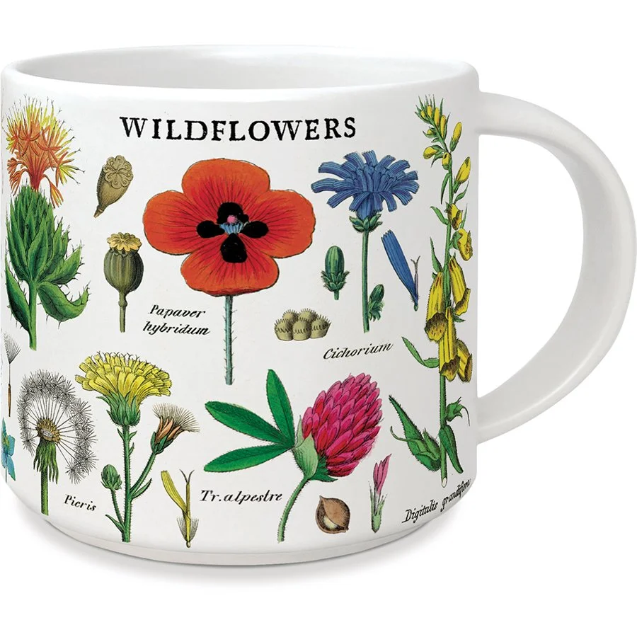 Cavallini Wildflower Mug