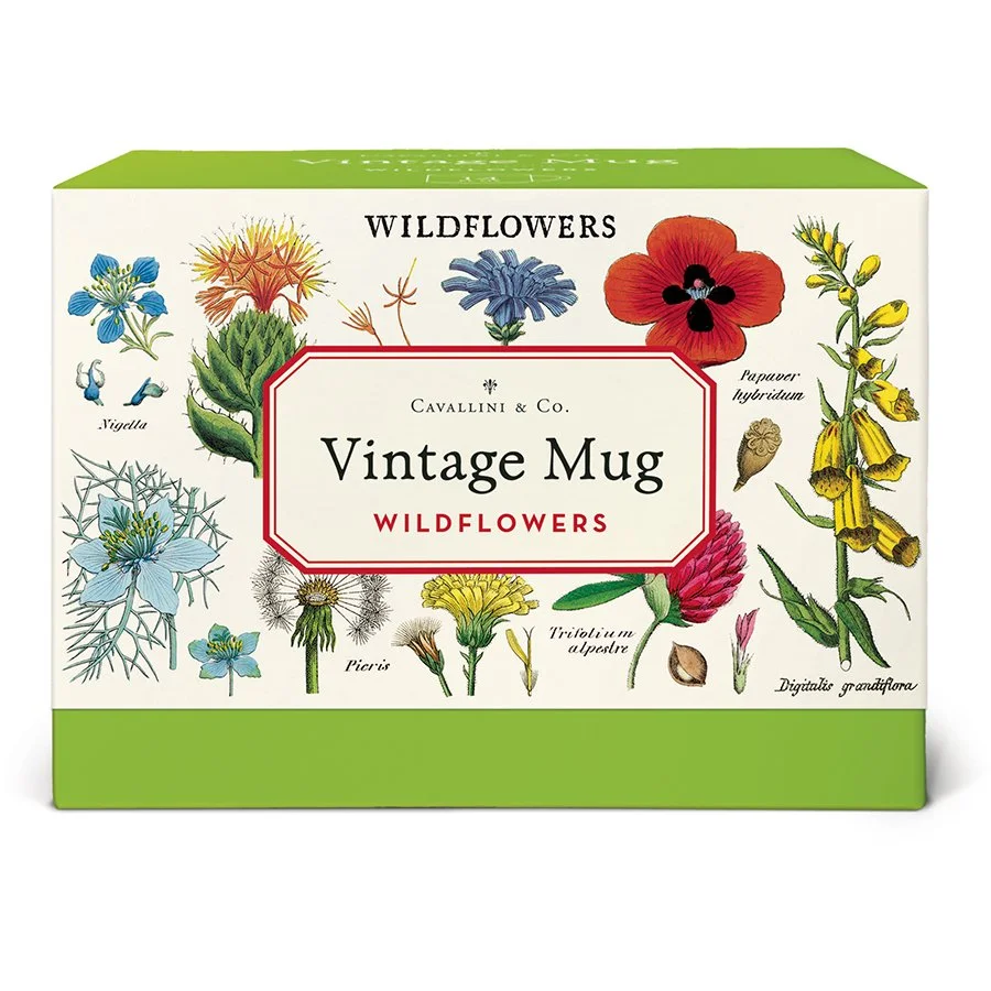 Cavallini Wildflower Mug