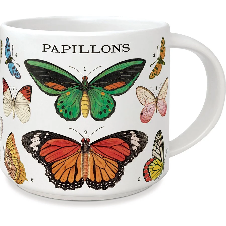 Cavallini Butterflies Mug