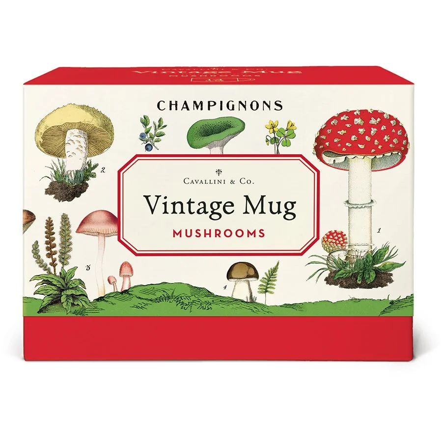 Mushrooms Cavallini Mug
