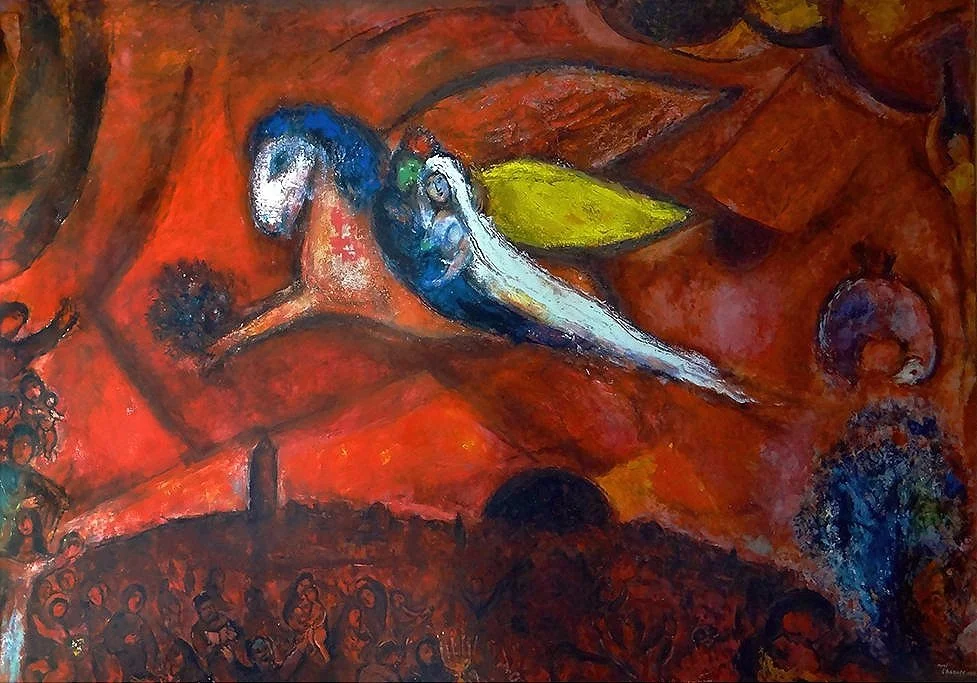 Chagall Song of Songs Fine Art Print