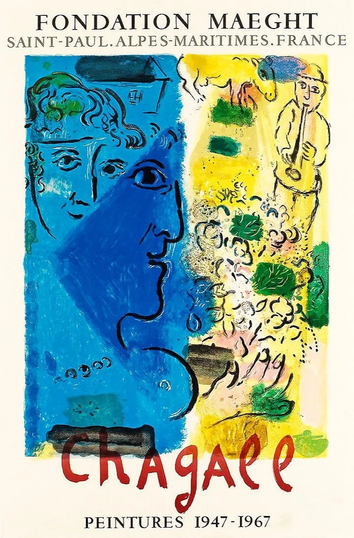 Chagall Galerie Maeght Fine Art Print