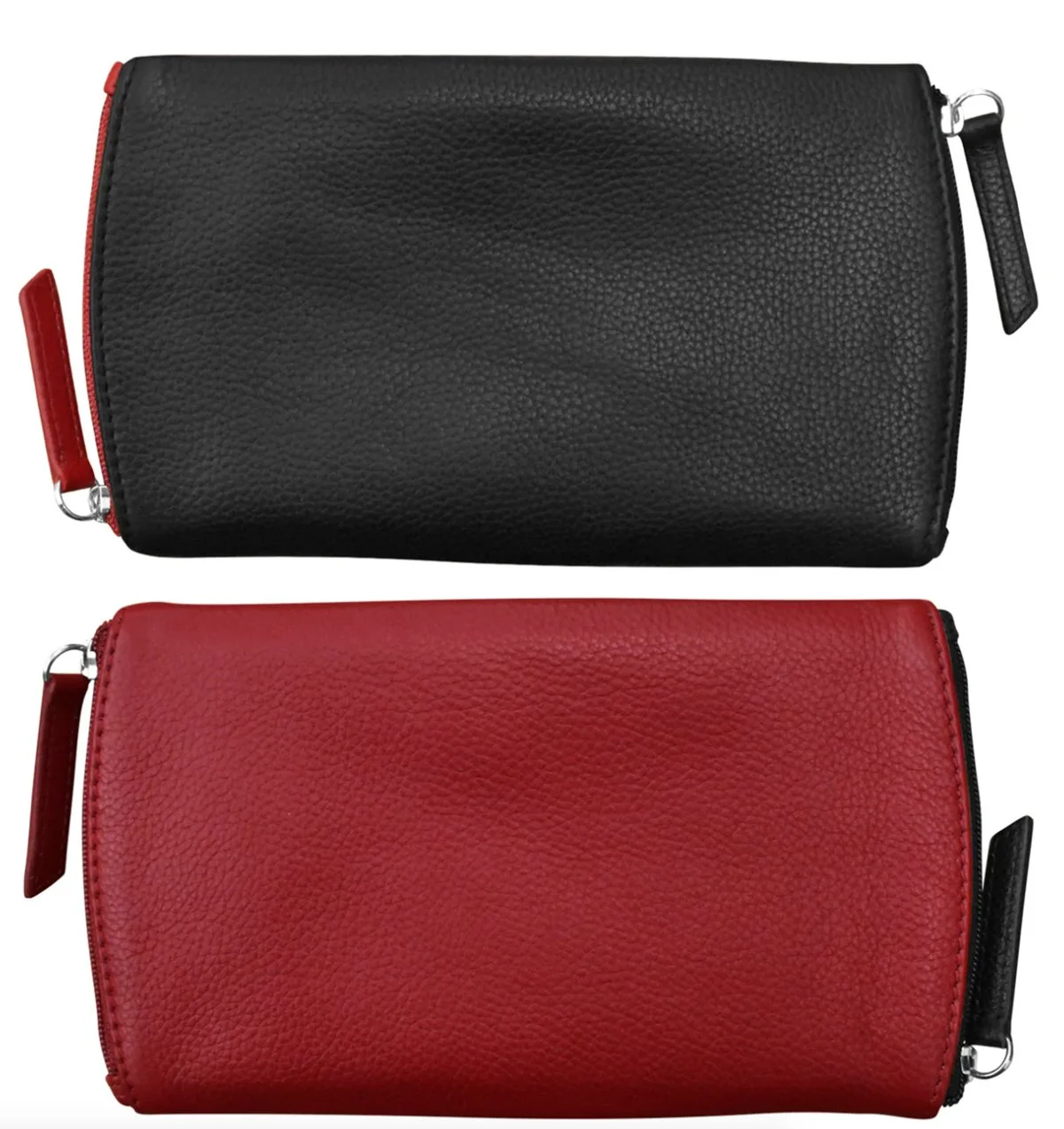 black-red-two-tone-double-zip-eye-glass-case-color-leather-accessories-museum-outlets.jpg